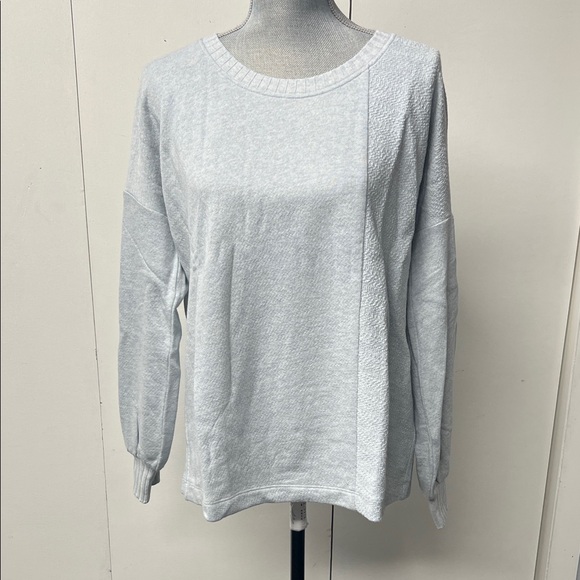 CAbi Tops - New Women's Cabi Brand Wind Down Top, light gray.